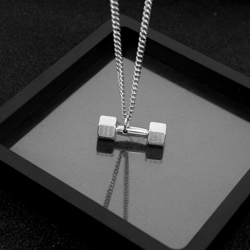 Premium Dumbbell with chain Neckless