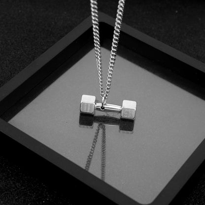 Premium Dumbbell with chain Neckless