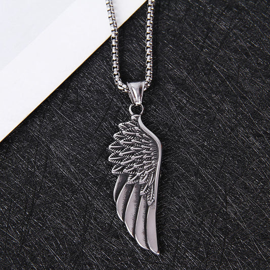 Premium Wing Neckless With Chain